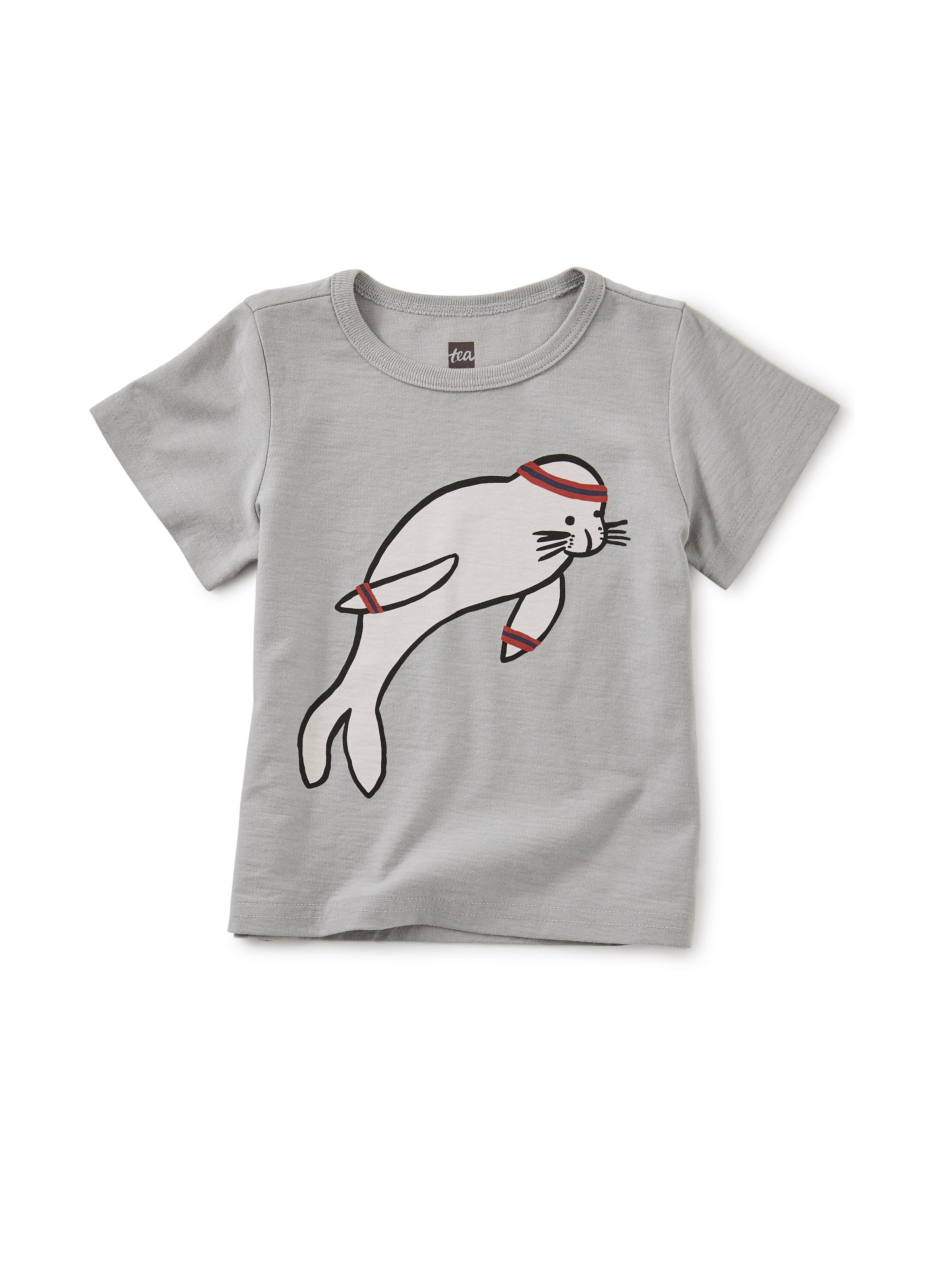 Camiseta bebê do leão de mar